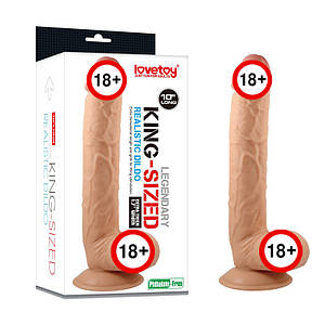 Фалоімітатор King 28 фалос на присоску вагінальний анальний Intimochka