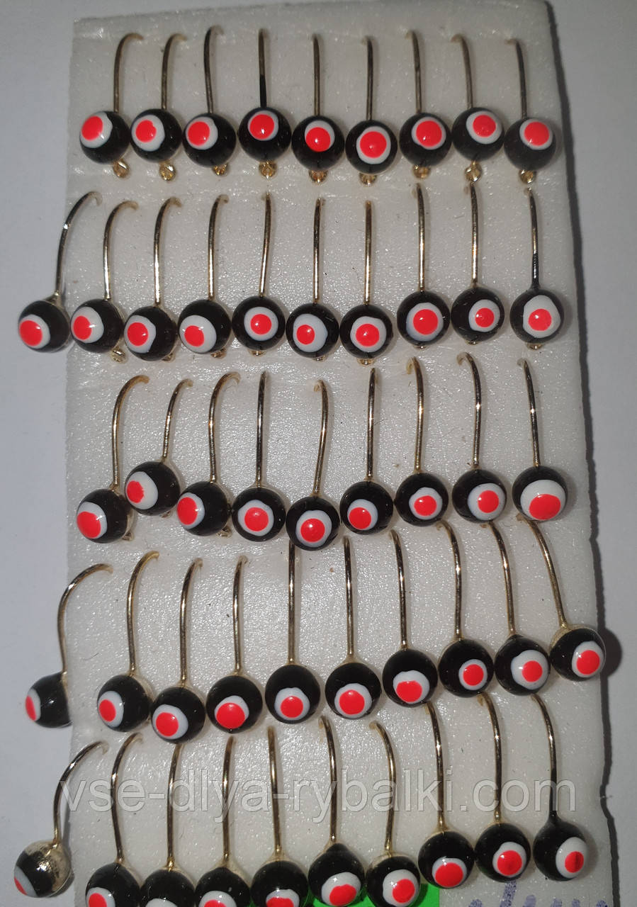 Блешня вольфрамова дробинка-око 4 №1, фото 1