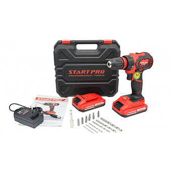 Безщітковий шуруповерт акумуляторний START PRO SCD2-18/2BD BRUSHLESS, фото 2