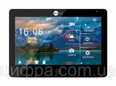 Відеодомофон NeoLight Mezzo HD WF Black, фото 1