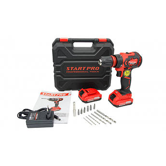 Безщітковий шуруповерт акумуляторний START PRO SCD2-12/2BD BRUSHLESS, фото 2