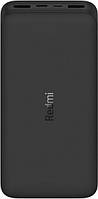 Портативная батарея Xiaomi Redmi Power Bank Fast Charge 20000 mAh 18W PB200LZM VXN4304GL Black