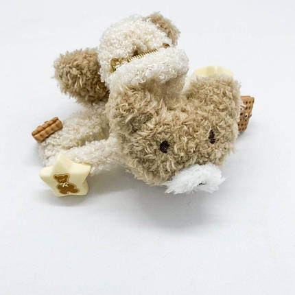 Шпилька для волосся Мехова Ведмедик, фото 1