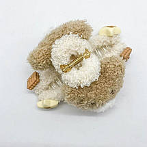 Шпилька для волосся Мехова Ведмедик, фото 4