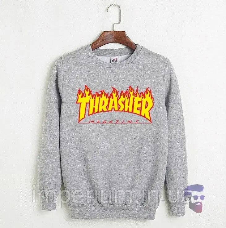 Кежуал світшот | кофта thrasher magazine | різні кольори