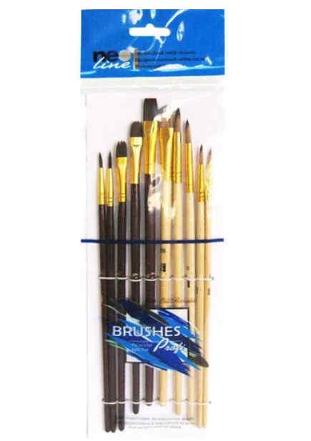 Великий набір різних пензликів A-Toys