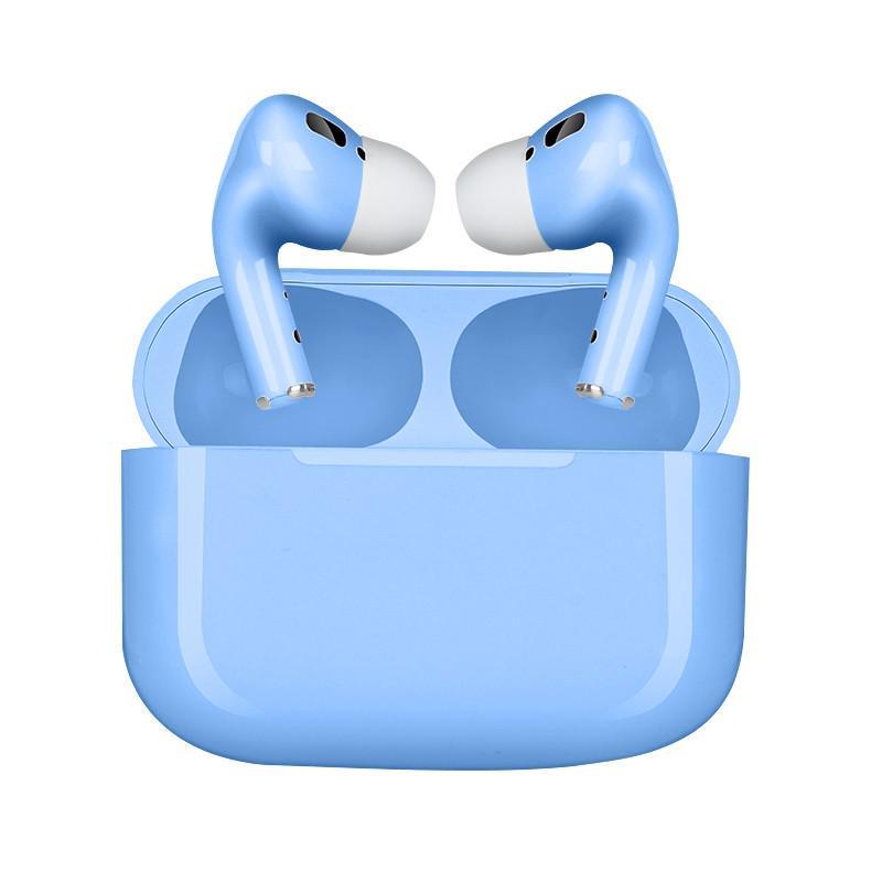 Беспроводные наушники TWS Airpod 3 с боксом для зарядки (Blue) | Bluetooth беспроводные наушники с кейсом - фото 1 - id-p1565021882