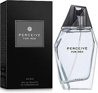 Туалетная вода Avon Perceive For Men 100 ml (духи мужской Персив Эйвон)