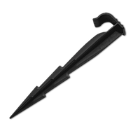 Шпилька с держателем для капельной трубки 16мм, высота 16 см, DSA-3116GP