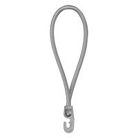 Гумовий шнур із гачком, 18 см, PVC BUNGEE CORD 
HOOK, BCH3-0418GY-E