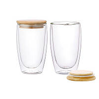 Набір склянок Decanto з подвіним склом (2 шт) 450 мл 20,5*10,5*17 см. 640021