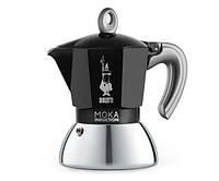 Гейзерная кофеварка Bialetti Moka Induction Black на 4 порции 150 мл