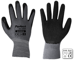 Рукавиці захисні PERFECT GRIP GRAY латекс, розмір 
9, RWPGGY9