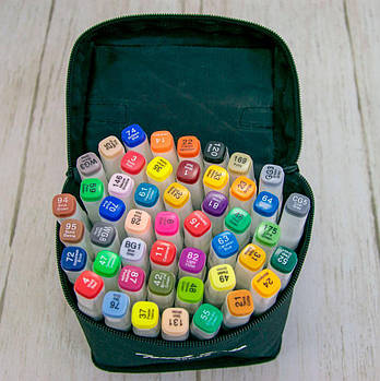 Набір скетч маркерів Thiscolor 48 шт. (ЧОРНІ) Лучшая цена