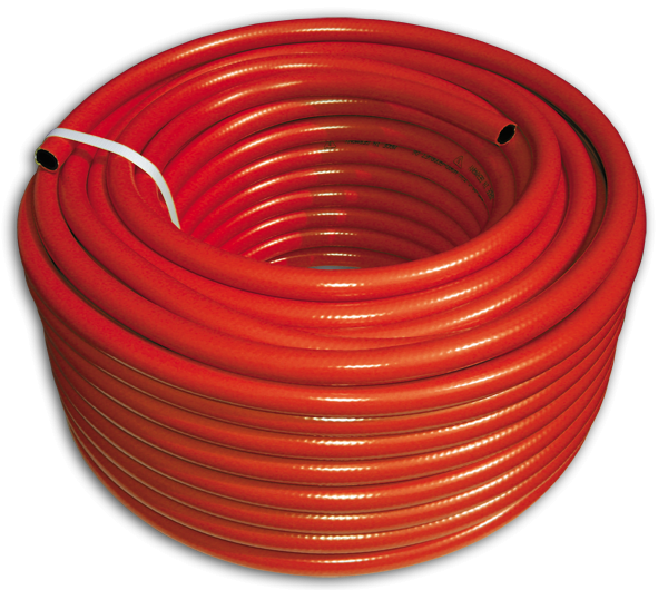 Шланг технічний армований REFITTEX CRISTALLO 
RED 5*1,5 мм/100 м, TXRC05*08RD/100