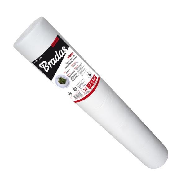 Агроволокно 50 гр/м2 1.1х100м біле, Bradas