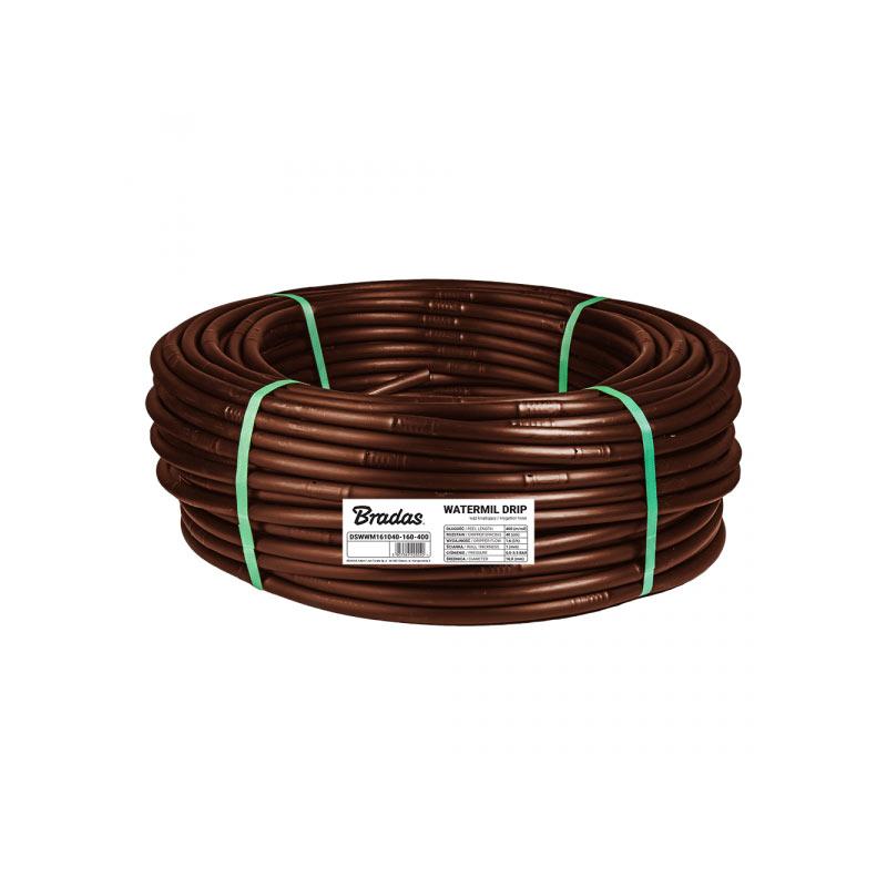 Трубка крапельна 16/1,0 мм/50 см/1,6 л/год WATERMIL
DRIP BROWN, кратно 100 м