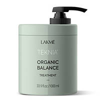 Интенсивная увлажняющая маска для всех типов волос Lakme Teknia Organic Balance Treatment 1л.