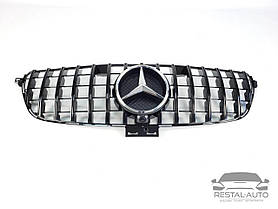 Тюнінг Решітка радіатора Mercedes GLE-Class W166 2015-2018год (GT Black)