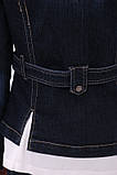 Джинсова куртка KSU-KSU 30106-29 S Графіт, фото 4