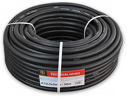 BRADAS Шланг технічний BLACK 12,5 х 3 мм, 17 bar, TH12,5*3BK