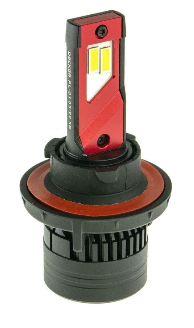 КОМПЛЕКТ: Лампи LED H13 DECKER PL-01 5000K 10000Lm
