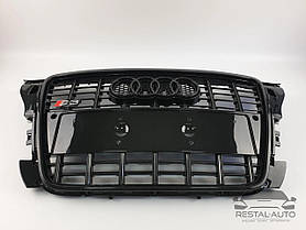 Тюнінг Решітка радіатора Audi A3 2008-2012 рік Чорна (в стилі Sline)