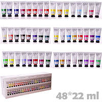 Акриловые краски в тюбиках набор "Art ranger" 48 цветов по 22 мл, 32KRFEA4822-2