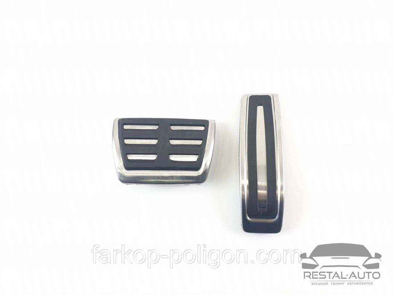 Тюнінг Накладки на педалі Audi Q7 4L / VW Touareg 7L / Porshe Cayenne 955 АКПП