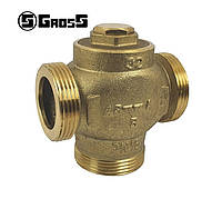 Трехходовой смесительный клапан Gross Teplomix D32 55С резьба 1*1/2"