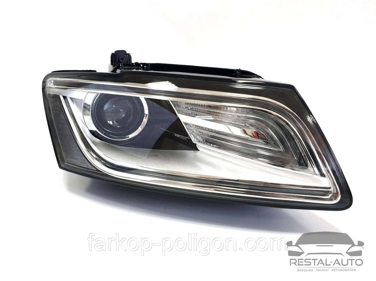 Передні фари Bi-Xenon на Audi Q5 8R 2012-2016 роки