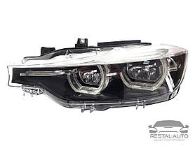 Передні фари BMW 3 Series F30 2015-2018 року ( Full Led Black )