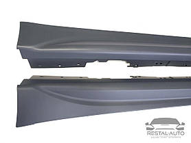 Накладки на пороги BMW 3 Series F30 2012-2018 рік ( в стилі M Sport Paket )