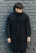 Зимова куртка Staff M long black
