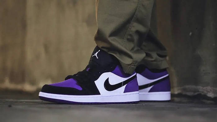Aj1 low best sale purple
