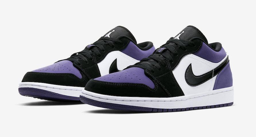 Nike Air Jordan 1 Low Court Purple ID 1565108149