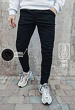 Утеплені чиносы Staff black fleece