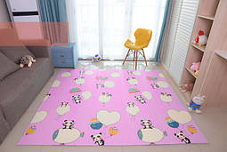 Дитячий складаний розвиваючий термо килимок "Панди" 180х120х1см (231)