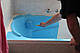 Фарба емаль для реставрації ванн Plastall Small 900г колір Синій (P_L), фото 7
