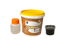 Емаль акрилова для реставрації ванни Fеniks Easy 800г колір Чорний (P_L)