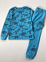 Якісна піжама для хлопчиків з динозаврами р 116