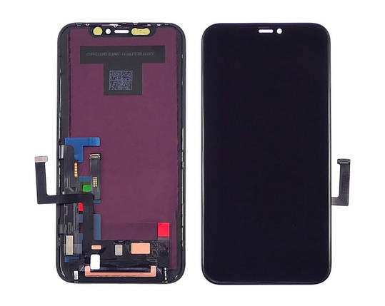 Дисплей + сенсор для Apple iPhone 11 чорний, фото 1