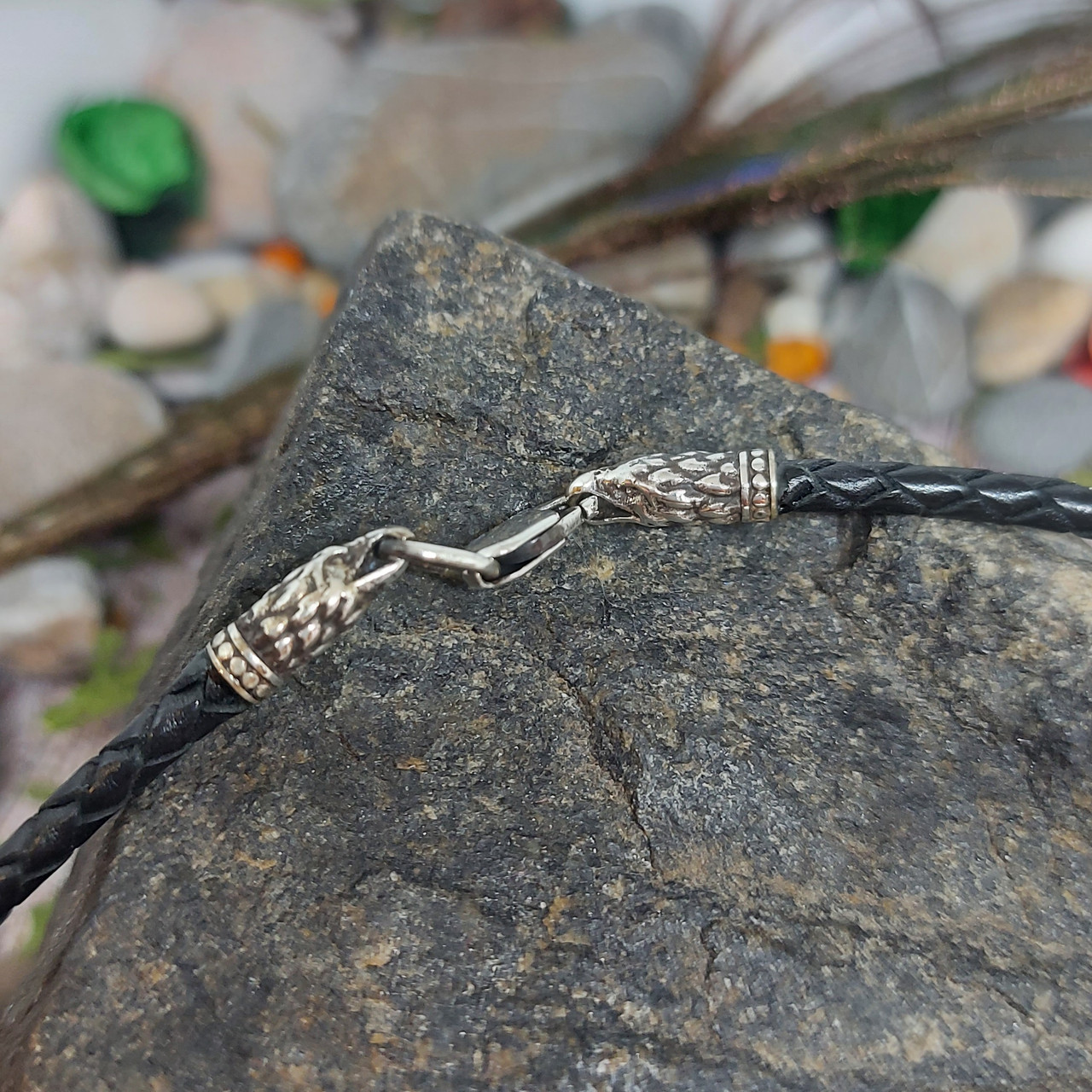 Шнур з кінцевиками голови Сокола, Орла, Яструба, 5 розмірів.