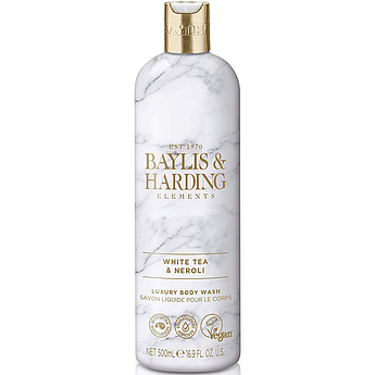 Парфумований гель для душу Baylis & Harding Elements White Tea&Neroli Luxury Body Wash 500 мл