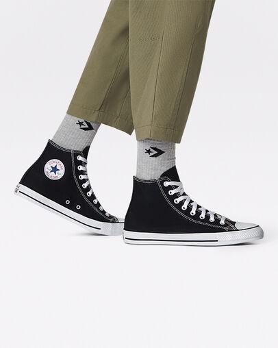 chuck taylor all star black high top