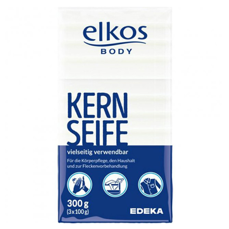 Мило господарське Elkos Body Kern Seife 3х100 г