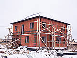 Будівництво будинку взимку