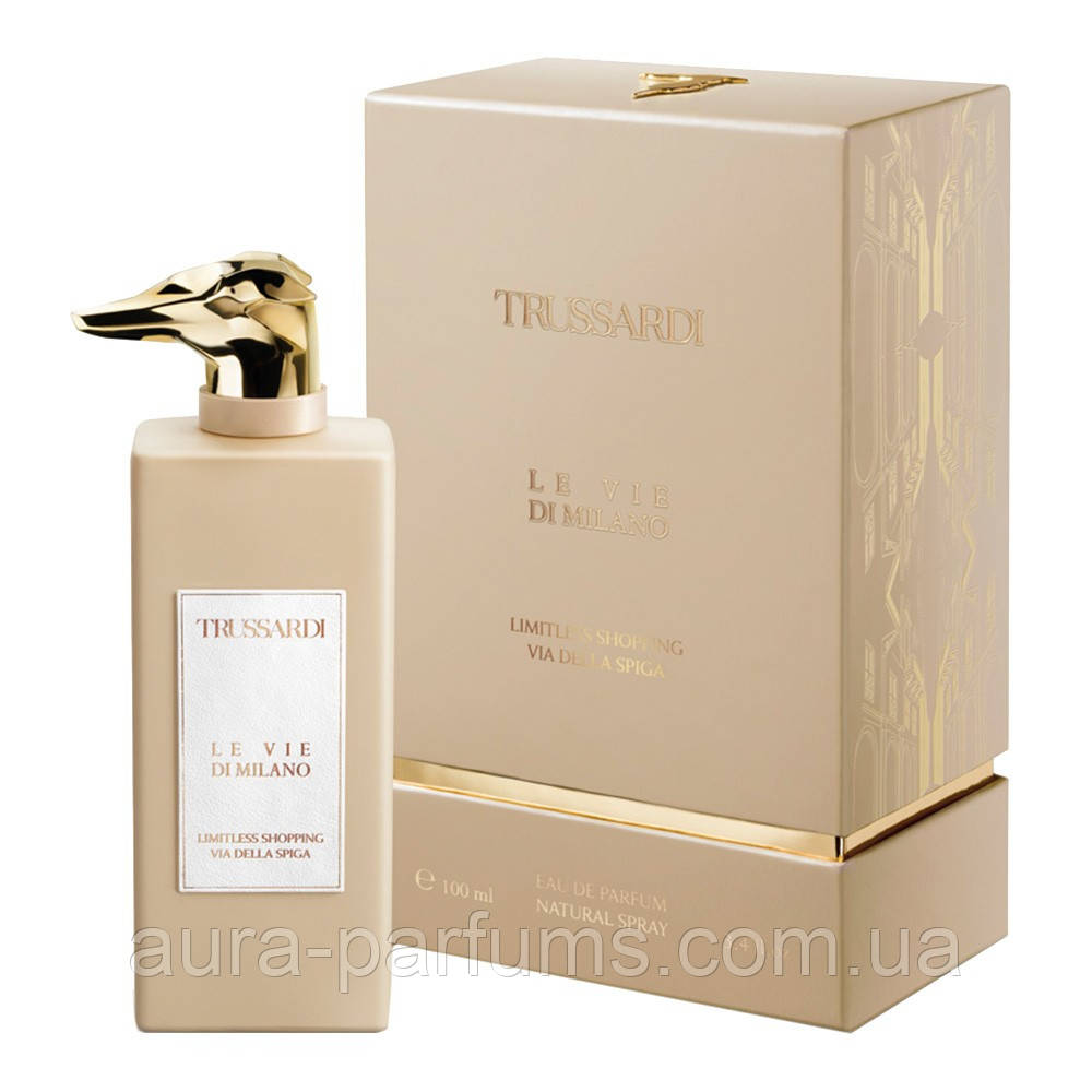 Парфуми унісекс Trussardi Le Vie Di Milano Limitless Shopping Via Della Spiga (Труссарді Віа Делла Спіга) 100 ml/мл