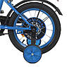 Велосипед дитячий двоколісний Profi Y1244-1 12" зріст 85-105 см вік 2 до 5 років синій, фото 8