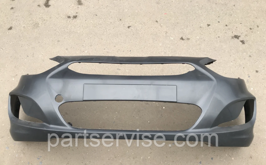 Передній бампер Hyundai Accent Хюндаї Акцент 11-16